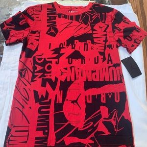 Nike Air Jordan Jumpan Big Boy's Tee T-Shirt